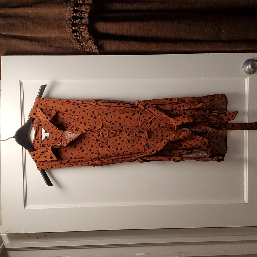 Time & Tru Short Tank Spotted Dress, Size Small NWOT